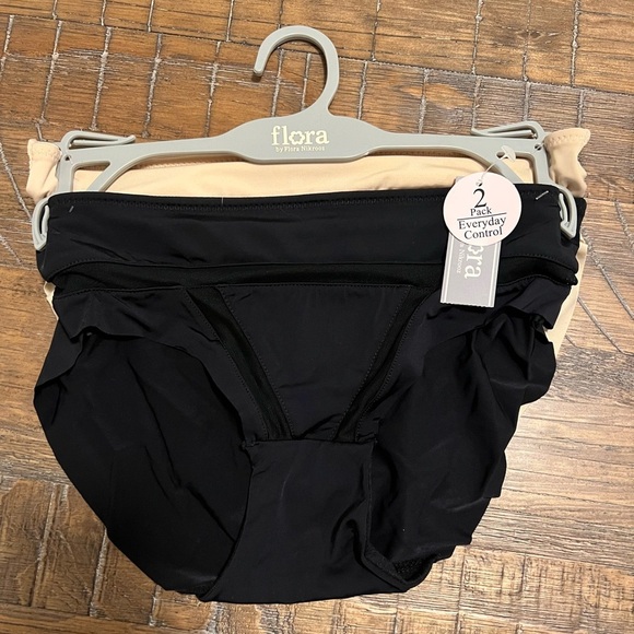 Flora 2 pack Micro Hipkini brief panties NWT Size Small - Picture 1 of 5